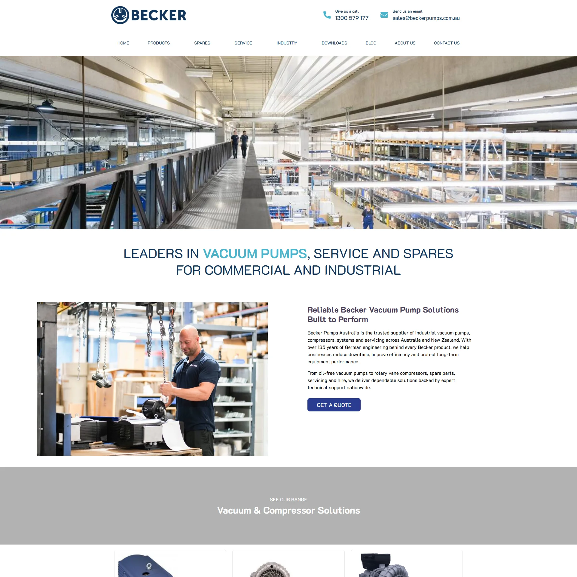 Beckerpumps Au