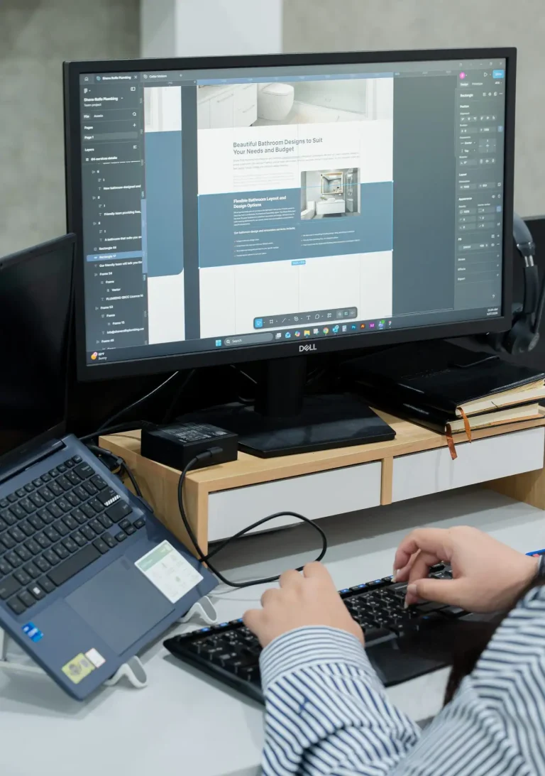 Webdesign Development In Progress